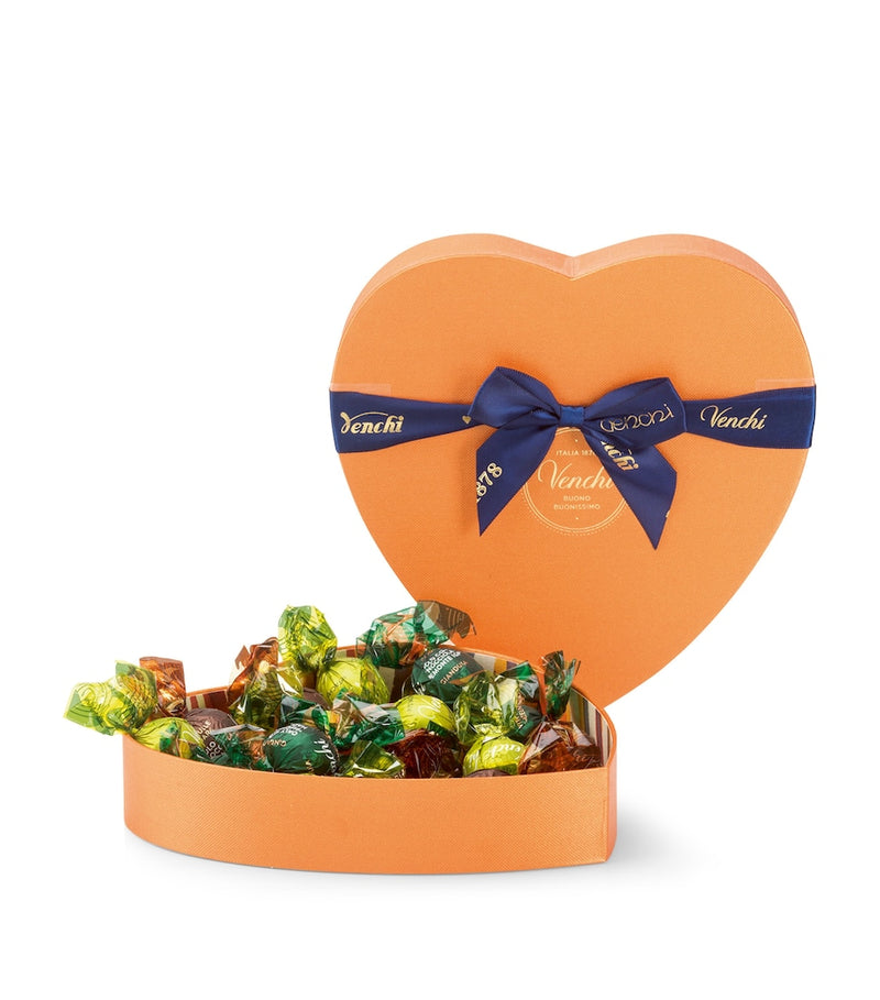 Venchi Murrine Heart Gift Box 194g, Italian chocolates - (British brand)