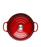 Le Creuset cast iron shallow round casserole dish 26cm (British brand)
