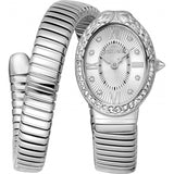 Superdrug Just Cavalli Clear Ladies Signature Snake Fiore Watch- Buy online at McGrocer