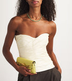 Suzanne Kalan yellow gold emerald tennis necklace, UK version