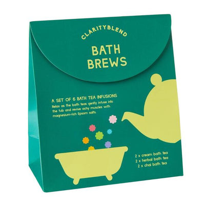 Superdrug Clarity Blend Bath Brews Gift Set 6 x 50g- Buy online at McGrocer