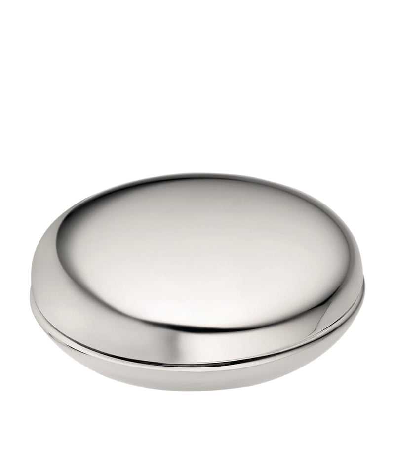 Christofle Silver-Plated Uni pill box - British product