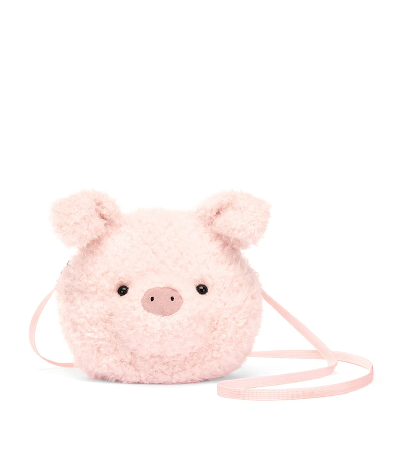 Jellycat Little Pig plush bag 19cm, UK version