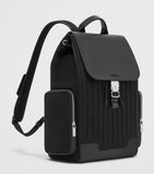 RIMOWA Never Still large flap backpack canvas leather (British brand)