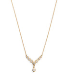 Jacquie Aiche yellow gold diamond Sophia necklace, UK version
