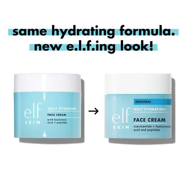 e.l.f Holy Hydration face cream - British product