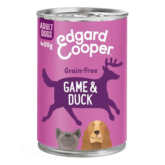 Edgard & Cooper Adult Grain Free Wet Dog Food with Game & Duck 400g