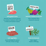 Edgard & Cooper Adult Grain Free Wet Dog Food with Game & Duck 400g