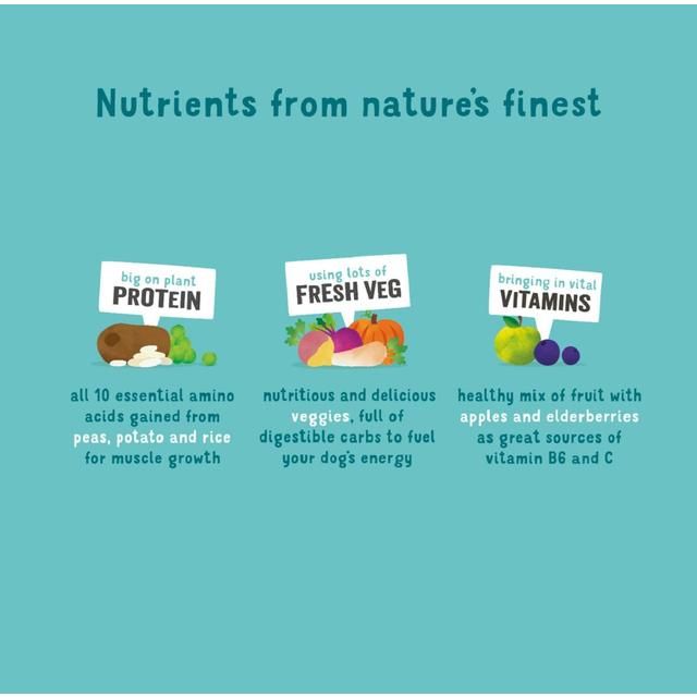 Edgard & Cooper Fresh Dog Dry Food Plant Based Adult Beetroot & Pumpkin 2.5kg