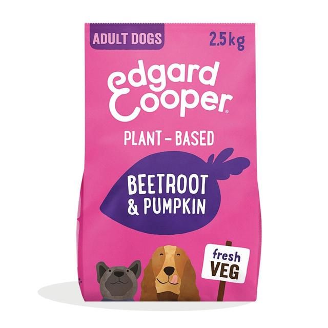 Edgard & Cooper Fresh Dog Dry Food Plant Based Adult Beetroot & Pumpkin 2.5kg