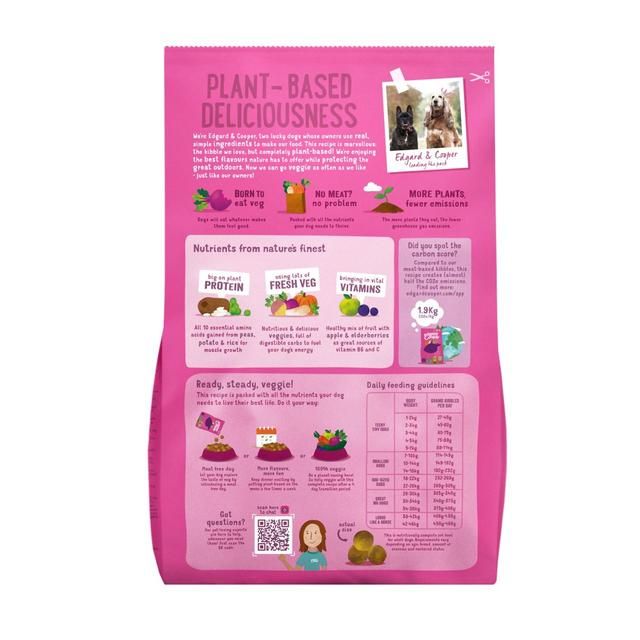 Edgard & Cooper Fresh Dog Dry Food Plant Based Adult Beetroot & Pumpkin 2.5kg