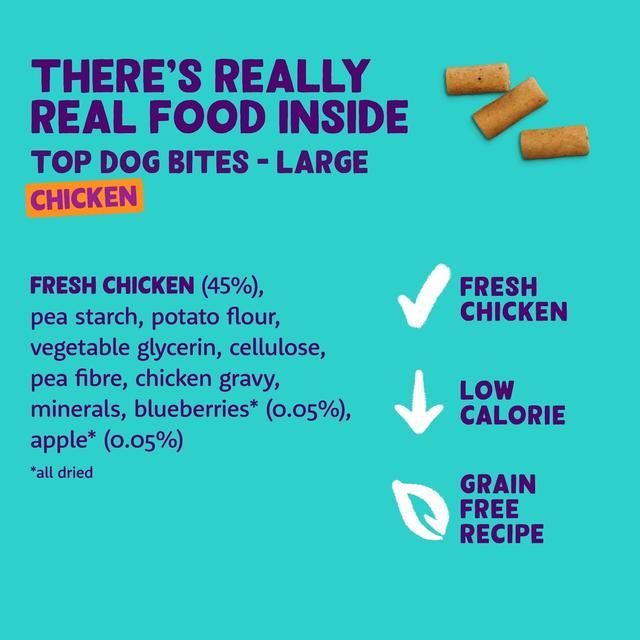 Edgard & Cooper Fresh Dog Large Bites Adult Grain Free Chicken   50g