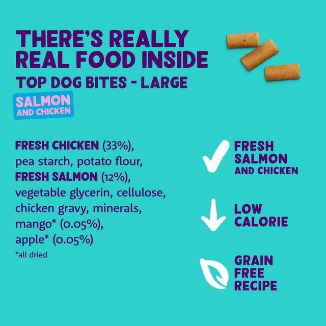 Edgard & Cooper Fresh Dog Large Bites Adult Grain Free Salmon & Chicken   50g