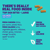 Edgard & Cooper Fresh Dog Large Bites Adult Grain Free Salmon & Chicken   50g