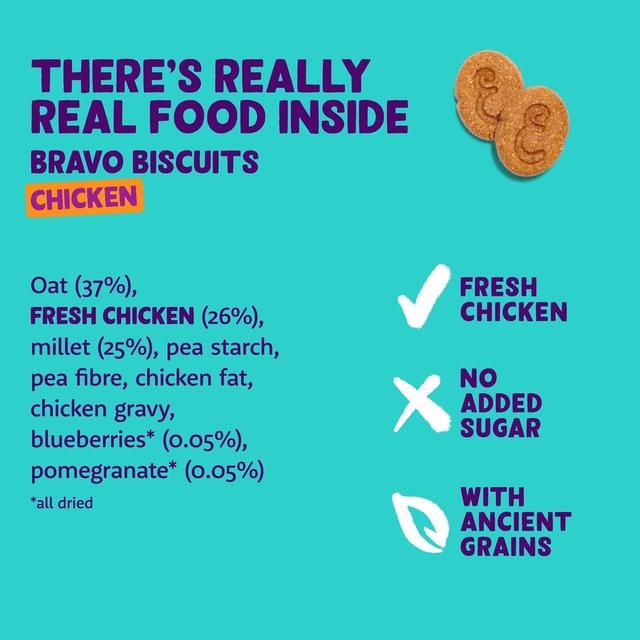 Edgard & Cooper Fresh Dog Treats Biscuits Chicken 400g