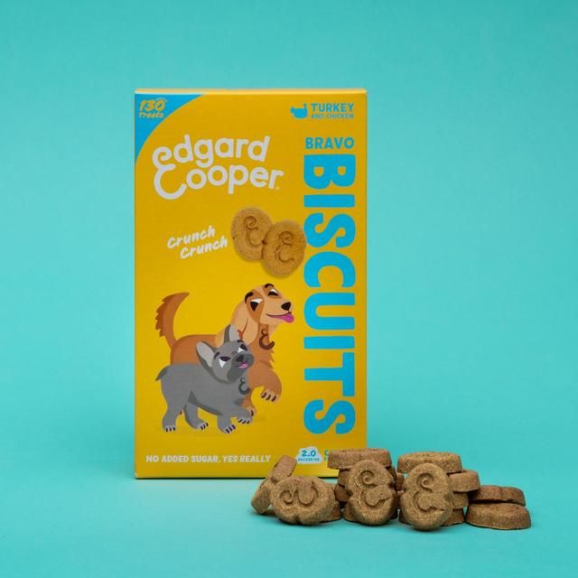 Edgard & Cooper Fresh Dog Treats Biscuits Turkey & Chicken 400g