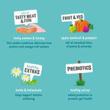 Edgard & Cooper Fresh Dog Wet Food Adult Grain Free Tin Salmon & Turkey 400g