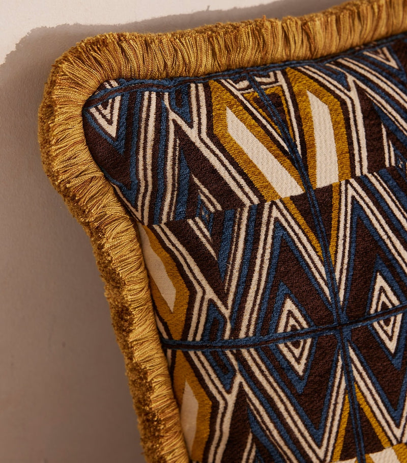 Soho Home Jacquard Aspen cushion 50cm x 50cm (British brand)