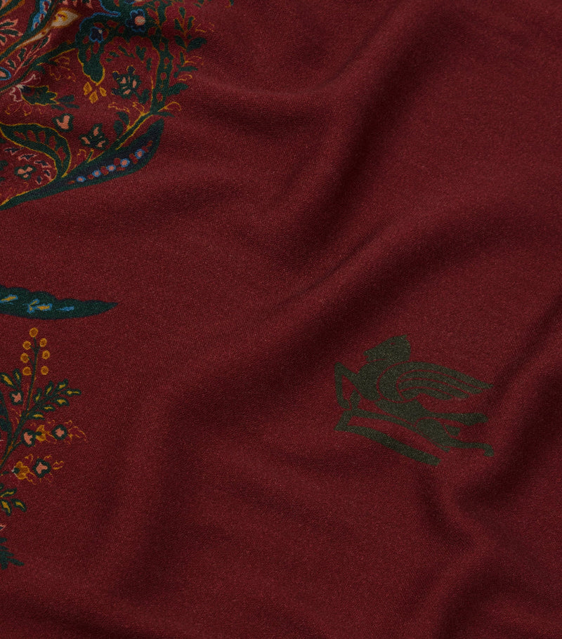 Etro Clergy wool throw 140cm x 180cm - British product