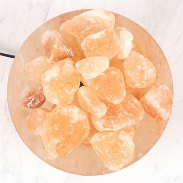 Myga Himalayan Fire Bowl Salt Lamp 3-5kg, imported from the UK