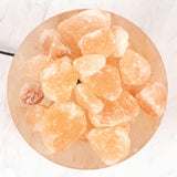 Myga Himalayan Fire Bowl Salt Lamp 3-5kg, imported from the UK