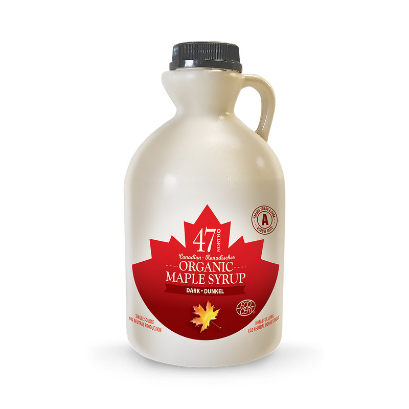 47° North Canadian maple syrup Grade A Dark Robust 1l - British product