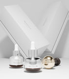 Skinyoga holistic skincare gift set with Age-Reversing Saffron Serum and Hair Growth Oil (British brand)