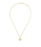Chopard Happy Diamonds pendant necklace yellow gold diamond, UK version