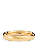 Harrods Harrods Yellow Gold Ring (3mm)- Buy online at McGrocer