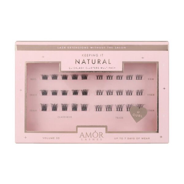 House of Amor Eyelash Clusters Keeping it Natural, UK version