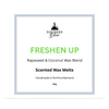Scented wax melt hand poured natural wax (British brand)