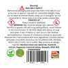 Scented wax melt hand poured natural wax (British brand)