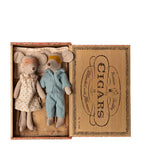 Maileg mum and dad mice bedtime set 21cm, imported from the UK