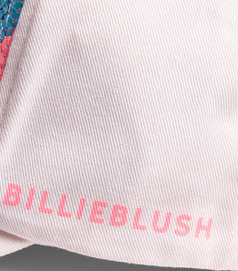 Billieblush zigzag sequinned baseball cap - British product