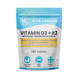 Holland & Barrett Vitamin D3 + K2 Supplement 4000IU 180 Tablets- Buy online at McGrocer