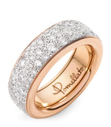 Harrods Pomellato Rose Gold and Diamond Iconica Ring- Buy online at McGrocer
