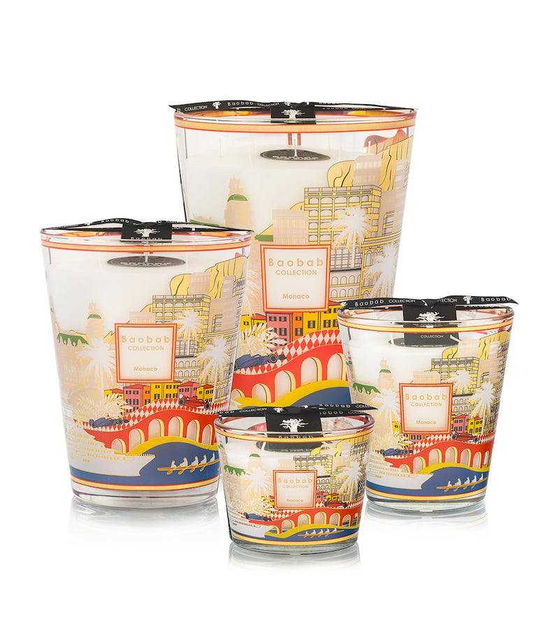 Baobab Collection Monaco scented candle 16cm, imported from the UK