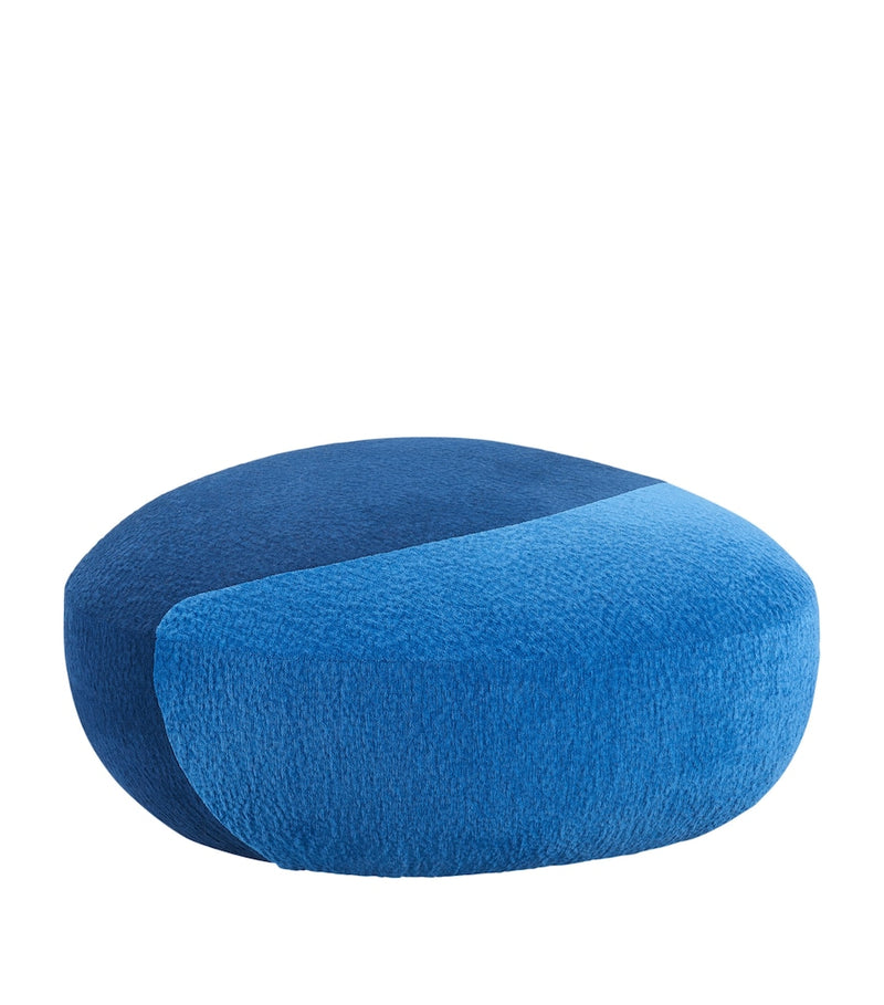 Roche Bobois Dream Ottoman blue sculptural piece (British brand)