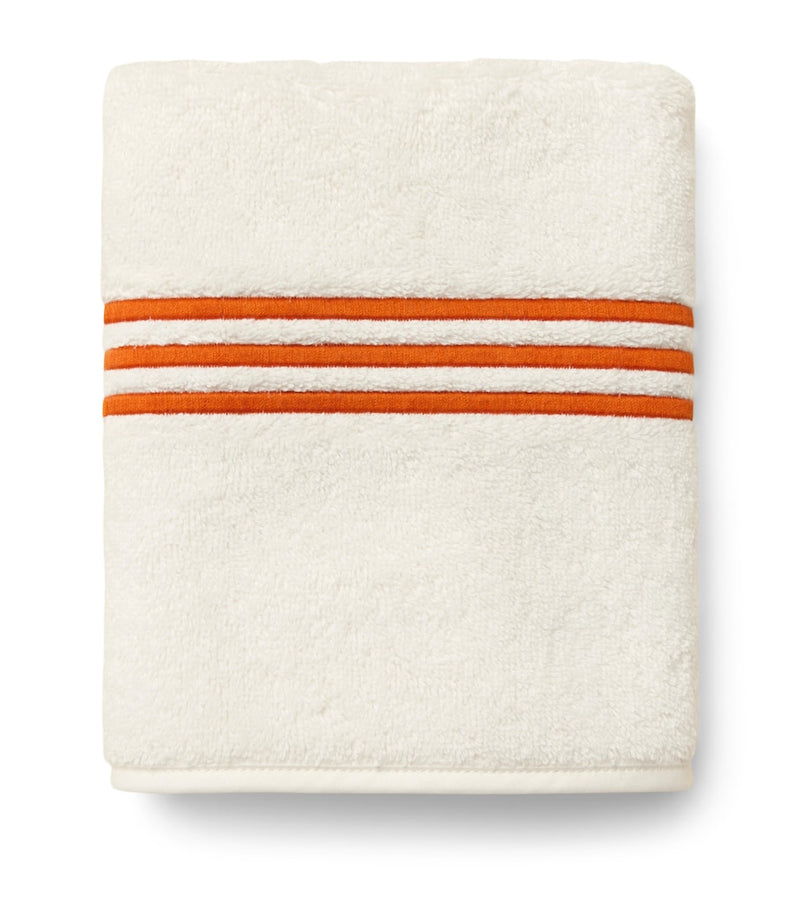 Pratesi Tre Righe face cloth 13cm luxury - British product