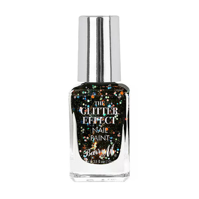Superdrug Barry M Glitter Effect Nail Paint Black Tie - Kjøp online hos McGrocer