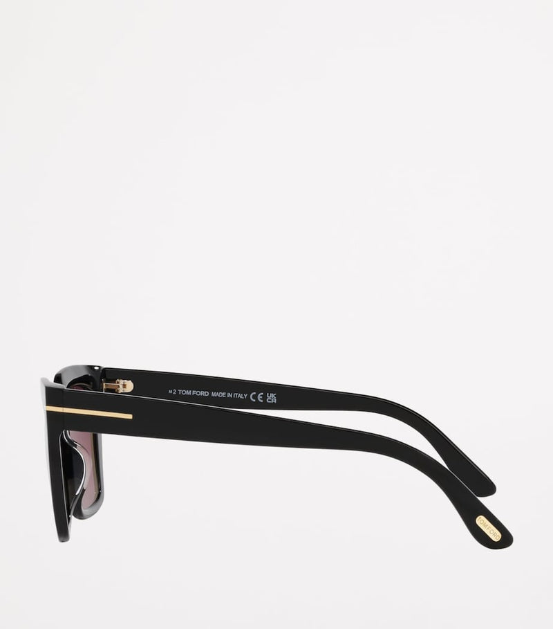 Tom Ford Winona cat eye sunglasses, imported from the UK