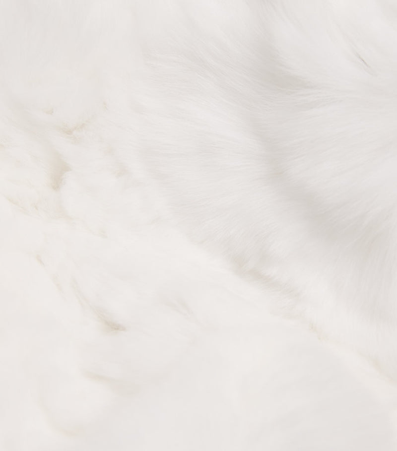 Yves Salomon rabbit fur headband for children (British brand)