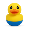TensCare Digi Duck+ digital baby bath thermometer - British product