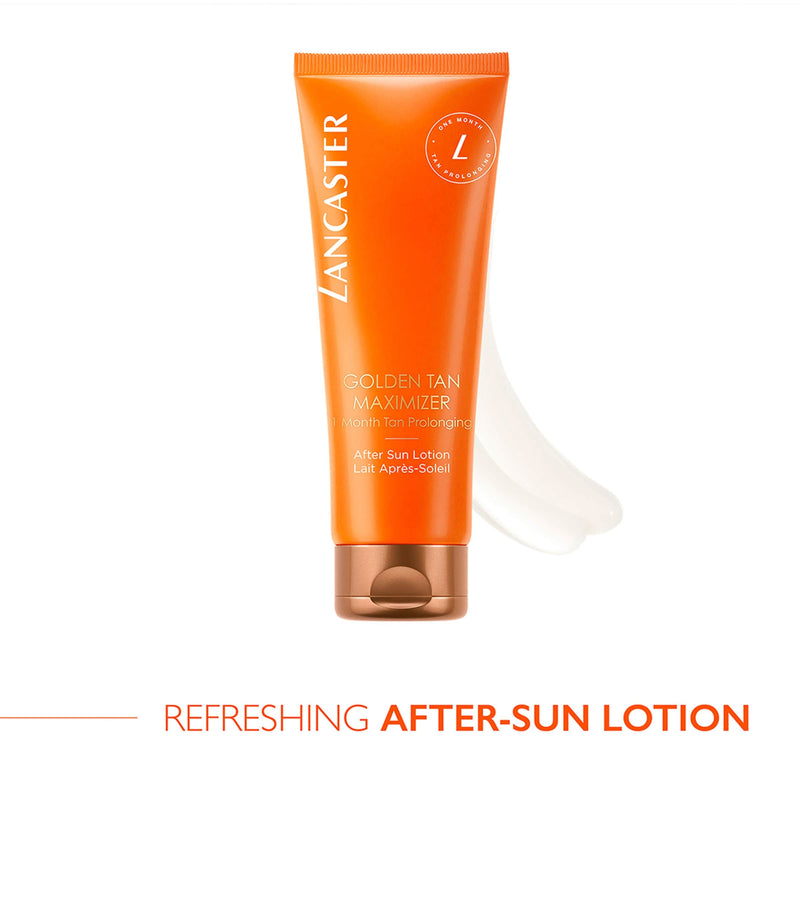 Lancaster Golden Tan Maximizer after sun lotion 250ml, UK version