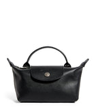 Longchamp Le Pliage Xtra leather pouch extra-small, imported from the UK