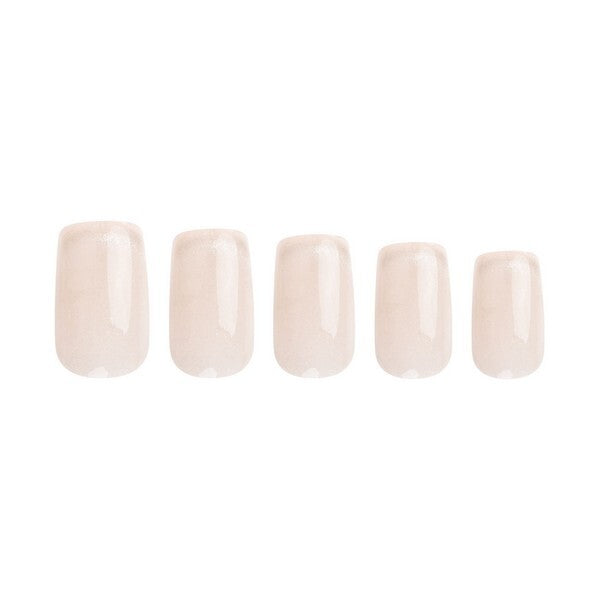 Nail HQ Square Stardust Nails 24 Pieces, imported from the UK