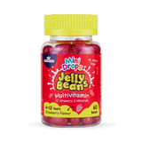 Holland & Barrett Natures Aid Mini Drops Jelly Beans Multivitamin Strawberry Flavour Food Supplement 60 Beans- Buy online at McGrocer