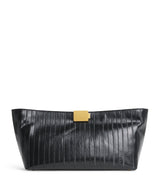 Harrods CAMILLA AND MARC Embossed Leather Poppy Clutch Bag- Buy online at McGrocer