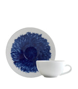 Harrods Bernardaud In Bloom Porcelain Coffee Cup and Saucer Set- Buy online at McGrocer