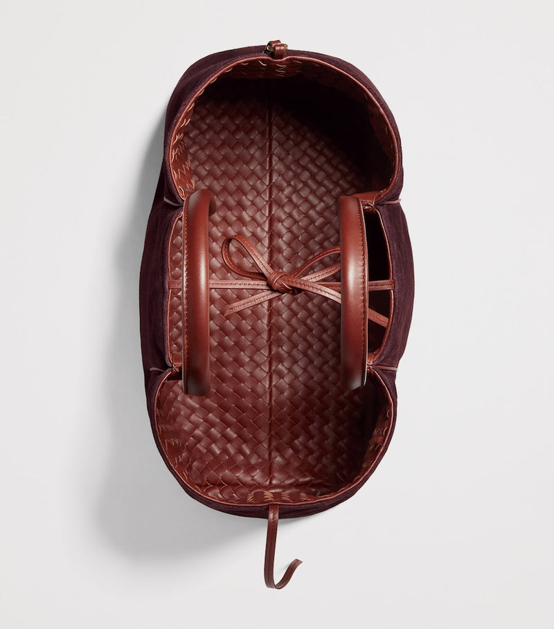 Bottega Veneta reversible Pinacoteca tote bag in woven leather - British product